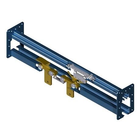 Convoyeur power and free - K8-2 - RAIL TECHNIEK - à chaînes / à air / double rail