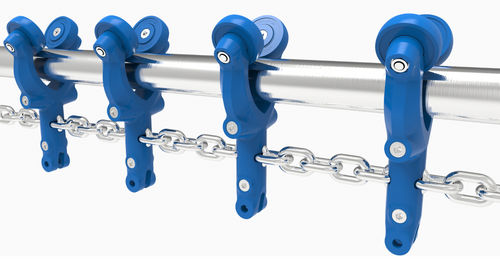 Convoyeur à chaînes - Cleantrack™ - RAIL TECHNIEK - aérien / horizontal / de transport