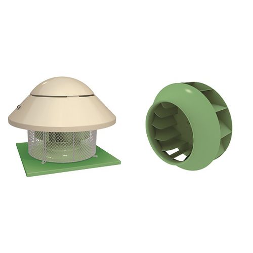 Tourelle d'extraction - BT series - EUROVENTILATORI INTERNATIONAL - centrifuge / d'évacuation / pour applications chimiques