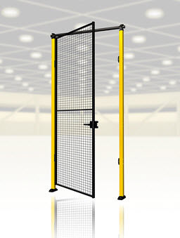 Porte battante - D series - AXELENT - en métal / industrielle / pour l'intérieur