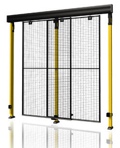 Porte coulissante - D24 series - AXELENT - en métal / industrielle / pour l'intérieur