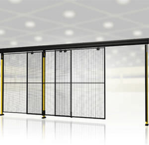 Porte coulissante - D23 series - AXELENT - en métal / industrielle / pour l'intérieur