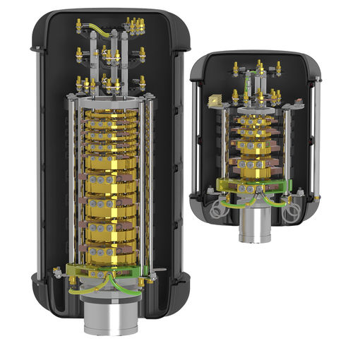 Collecteur tournant en sous ensemble - E-USR - Conductix-Wampfler - électrique / Gigabit Ethernet / à capsule