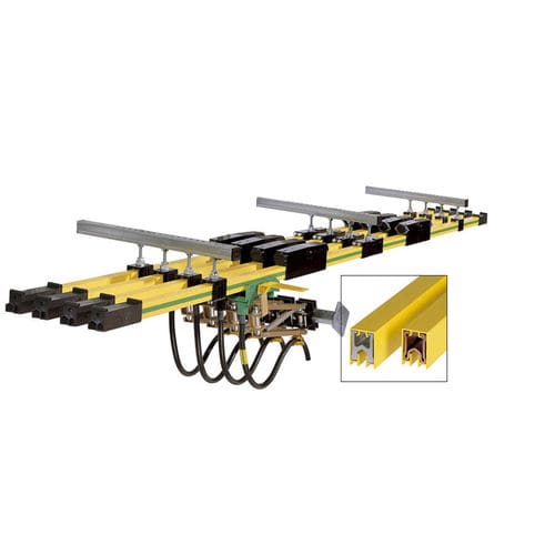 Rail conducteur unipolaire - Single PowerLine 0813 Series - Conductix-Wampfler - en aluminium / en cuivre / en inox