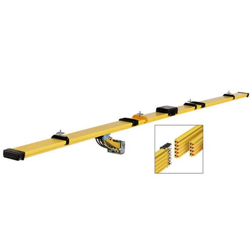 Rail conducteur multipolaire - MultiLine 0831 Series - Conductix-Wampfler - en plastique / en aluminium / en cuivre