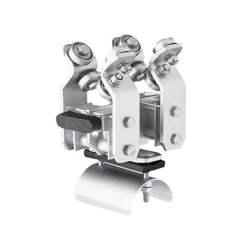 Chariot porte-câble en acier - Series 0280 - Conductix-Wampfler - en plastique / plat / rond