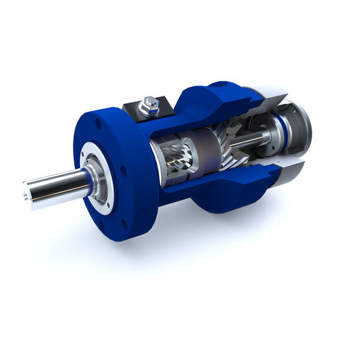 Actionneur hydraulique - I-DA-H - HKS Dreh-Antriebe GmbH - rotatif / double effet / en acier inoxydable