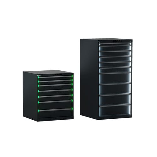 Armoire de stockage - EDGE - LISTA - benchtop / multi-tiroirs