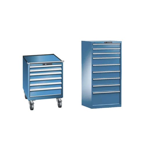 Armoire de stockage - 411 / 18E - LISTA - au sol / à tiroir / sur mesure
