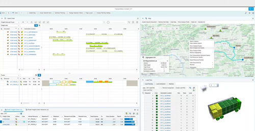 Logiciel de gestion - Transportation Management - SAP - de planification / d'optimisation logistique / de supply chain