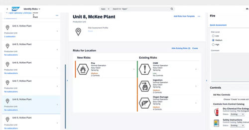 Logiciel de gestion - S/4HANA Cloud for EHS workplace safety - SAP - de reporting / de sécurité / de suivi