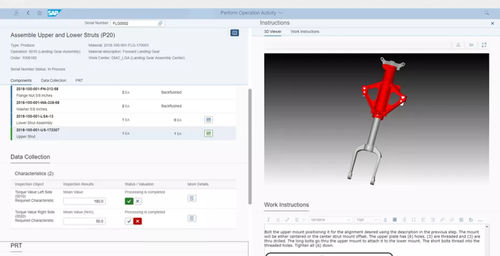 Logiciel de gestion logistique - S/4HANA Manufacturing solutions - SAP - d'ingénierie / de création / de planification