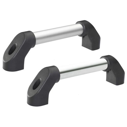 Poignée étrier - RHRS series - ELESA - tubulaire / pour porte / en polyamide