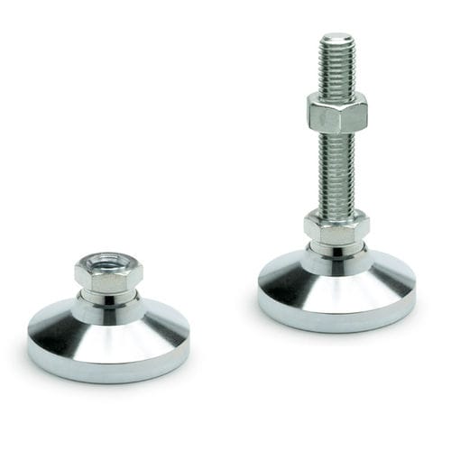 Pied de machine - LM series - ELESA - en acier inoxydable / en acier / en acier zingué