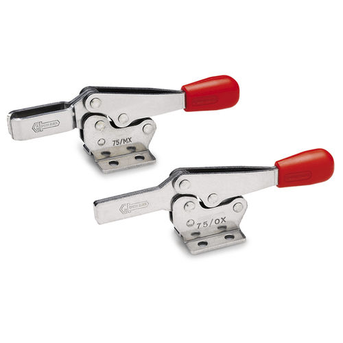 Sauterelle horizontale - MOA-SST  - ELESA - en acier inoxydable / en acier zingué / avec base pliée