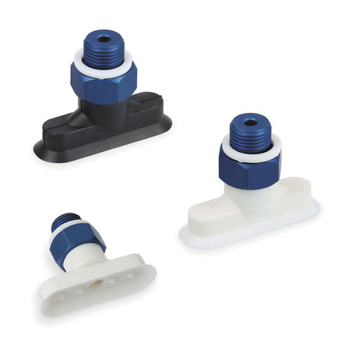 Ventouse elliptique - VVF  - ELESA - en NBR / en caoutchouc silicone / pour la préhension