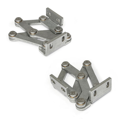 Charnière invisible - GN 7231 - ELESA - plate / en acier inoxydable / à visser