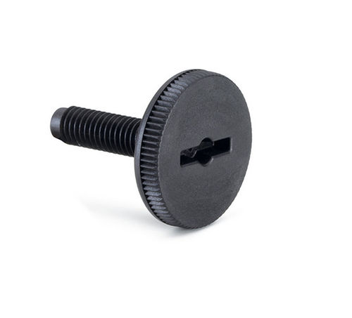 Bouton moleté - DT.653-AV - ELESA - rond / en PA / ergonomique