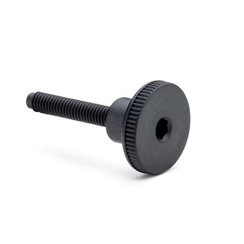 Bouton moleté - DT.464-EH - ELESA - rond / en PA / ergonomique