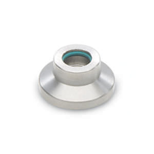Patin de blocage - GN 631.5 - ELESA - en caoutchouc / inoxydable