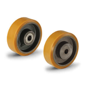 Roue à bandage - RE.F4 - ELESA - en polyuréthane / pour charges lourdes
