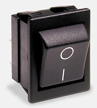 Interrupteur à bascule - max. 20 A, 250 V | 1550, 1350 - Arcolectric - bipolaire / électromécanique