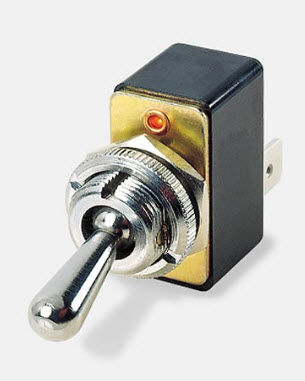 Interrupteur à levier - max. 3 A, 250 V | 0600 - Arcolectric - unipolaire / durci / électromécanique
