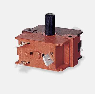 Interrupteur rotatif - 16 - 20 A, 250 V | 9100 - Arcolectric - unipolaire / résistant aux éclaboussures / électromécanique