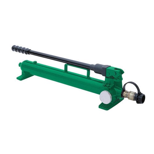 Pompe hydraulique à piston - 7475H     - GREENLEE - à main / compacte / à deux vitesses