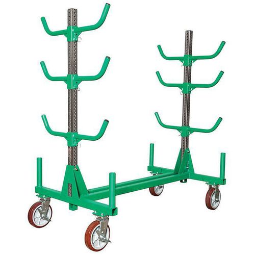 Chariot de manutention - 553 - GREENLEE - en acier / polyvalent / empilable