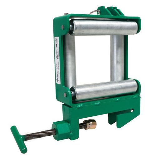 Rouleau de renvoi autocentrant - CTR100 - GREENLEE - pour câble