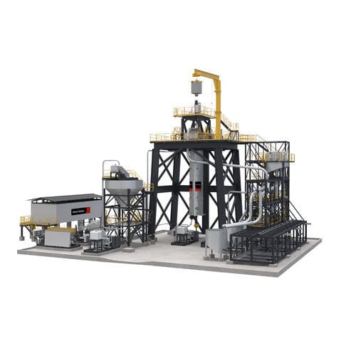 Broyeur vertical - HIGmill™ - Metso Corporation - pour calcaire / à rotor / compact