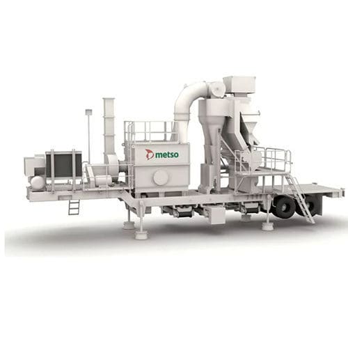 Séparateur de particules - Metso Corporation - de sable / à air / à cyclone