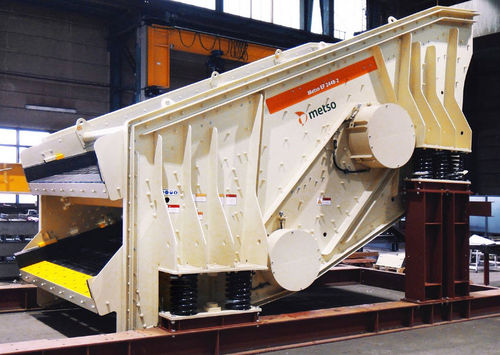 Crible pour mine - EF   - Metso Corporation - vibrant / pour produits en vrac / numérique
