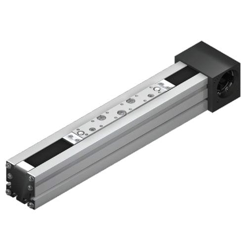 Guidage linéaire à galets - LLZ - Bahr Modultechnik GmbH - en aluminium / compact / à vitesse de déplacement élevée