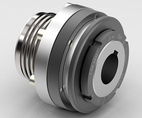 Limiteur de couple avec accouplement à soufflet - ECUH - ENEMAC - à friction / compact / de sécurité