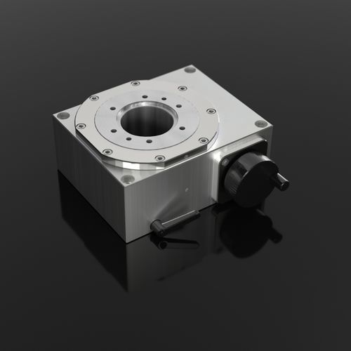 Platine de positionnement rotative - MDV series - IEF-Werner GmbH - manuelle / en acier inoxydable