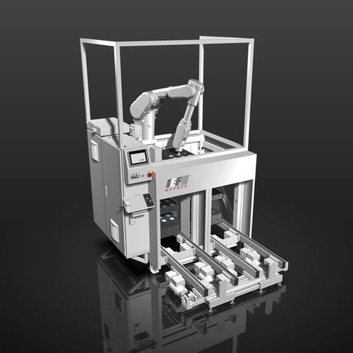 Palettiseur et dépalettiseur robotisé - roboSTACK - IEF-Werner GmbH - pour palettes / de palettes / pour pièces à usiner