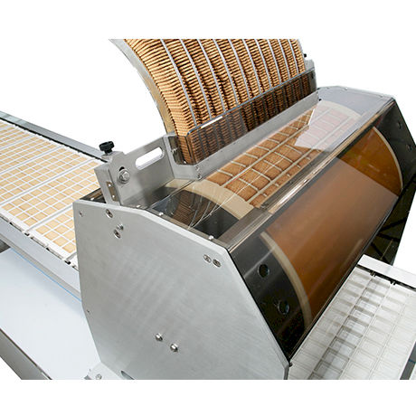 Alimentateur pour biscuits - Aasted - linéaire / pour produits alimentaires / pour wafers