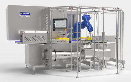 Dessacheuse automatique - FAP Flex - Alpma Alpenland Maschinenbau - pour l'industrie agroalimentaire / pour fromage
