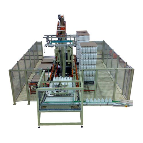 Dépalettiseur pick and place - RDZ-DMAM - AND & OR - pour boîtes de conserve / de canettes / pour bouteilles en plastiques