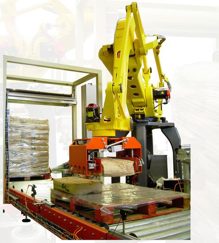 Palettiseur robotisé - RD - AND & OR - pour sac / de paquets / pour matériau de construction