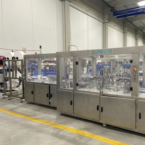 Ligne de production pour masques chirurgicaux - 80EM-120 - AND & OR - automatisée / médicale
