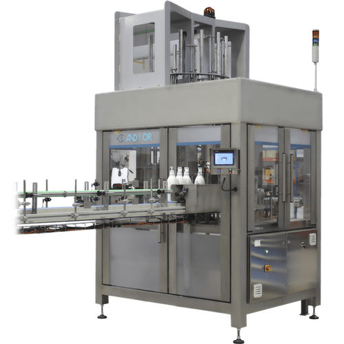 Testeur d'étanchéité rotatif - VLS-R - AND & OR - de pression / pour bouteilles / automatique