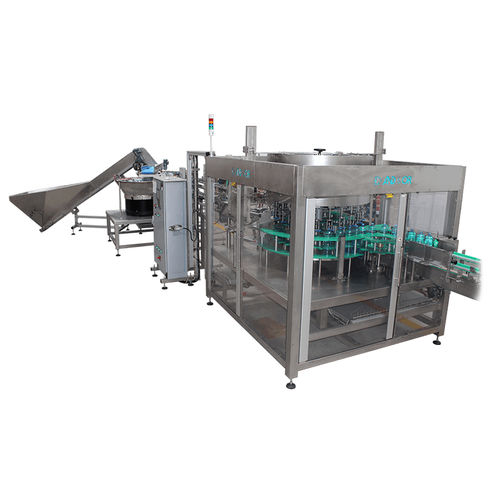 Poseuse de poignée de cou - SIA24000 - AND & OR - automatique / avec convoyeur / pour bouteilles
