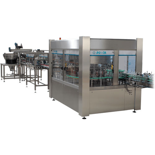 Poseuse de poignée latéral - SIAL8 series - AND & OR - automatique / avec convoyeur / pour bouteilles
