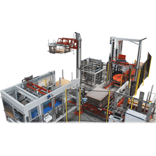 Embarquetteuse / palettiseur robotisée - ECA series - AND & OR - automatique / pour bouteilles / pour l'industrie du soufflage