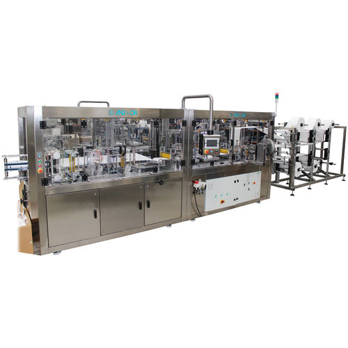 Ligne de production pour masques chirurgicaux - 80EMPI-55 - AND & OR - pour masques FFP2/FFP3 / automatique / en continu