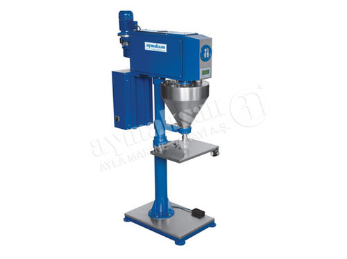 Remplisseuse semi-automatique - TD 501 EM - Aymaksan Ayla Makina San. A.S. - multi contenant / pour poudre / pour granules