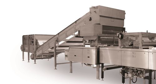 Alimentateur tournant - Baker Perkins Ltd. - convoyeur / de plaques / pour produits alimentaires